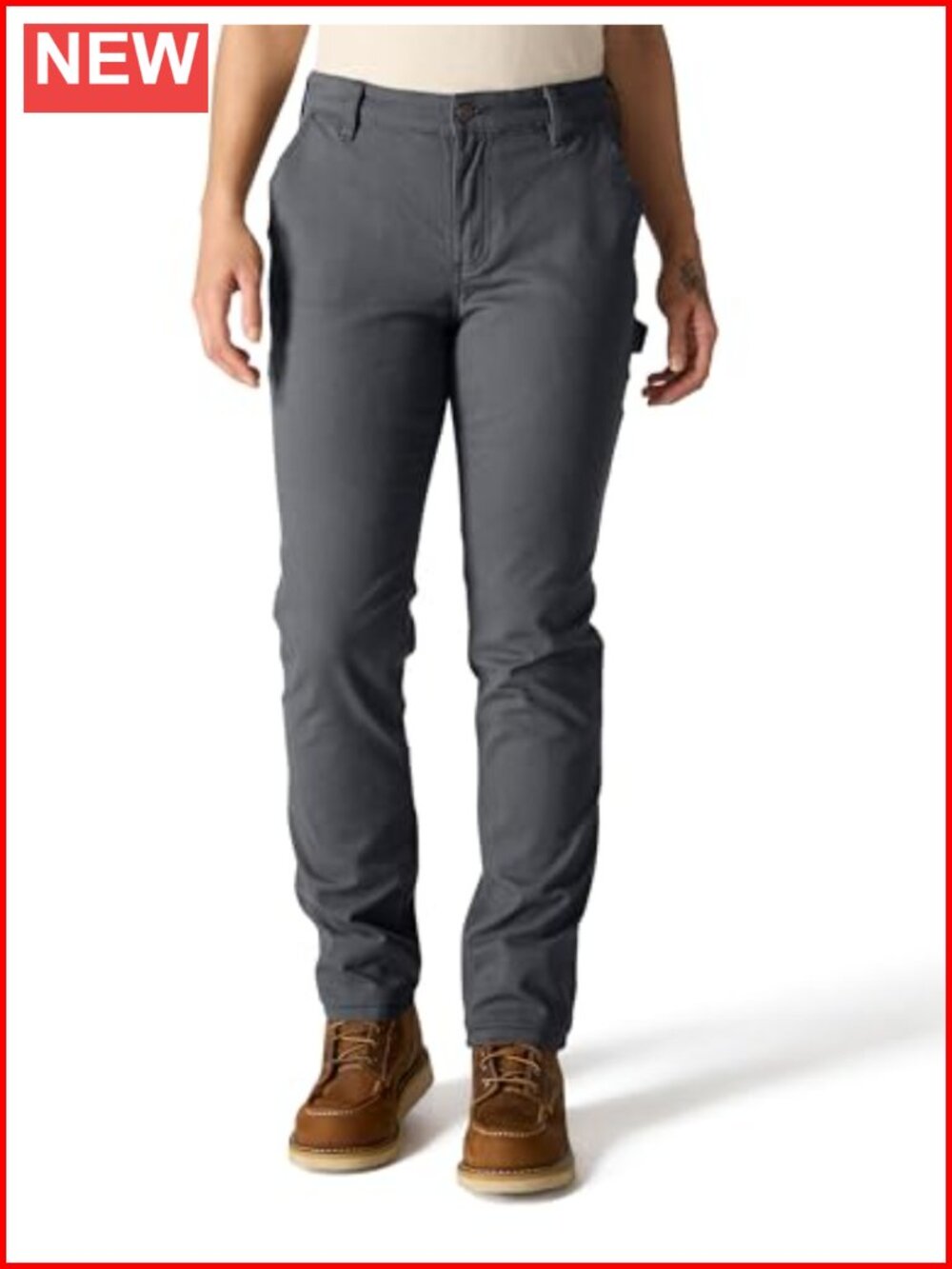 Carhartt Rugged Flex Relaxed Fit Canvas Work Pant Mid Rise Straight